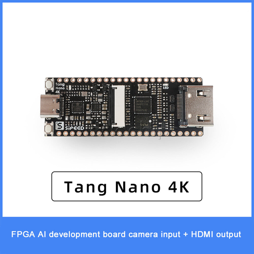 Tang Nano 4K Gaoyun FPGA GoAI Development Board HDMI OV2640 Camera Kit