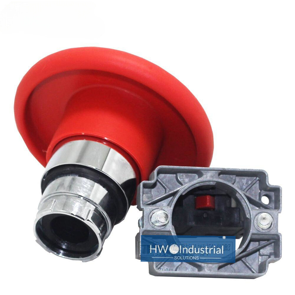 1PC  Red Mushroom Head Self Reset Button Switch XB2BR42C XB2-BR42C 1NC