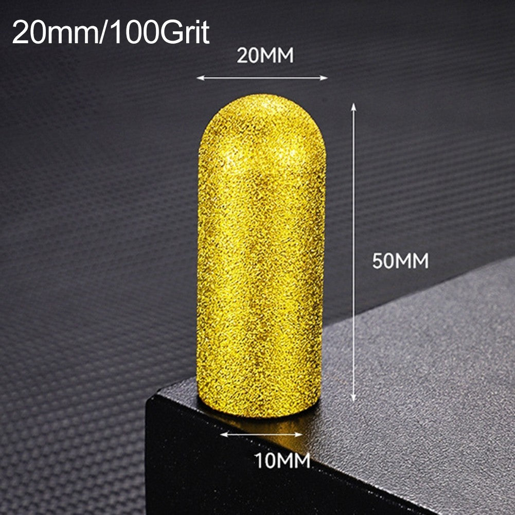 High Performance Diamond Brazed Grinding Heads 2pcs for Stone Finishing Tasks