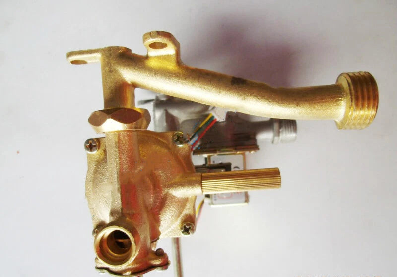 8-10L Gas Water Heater Parts assembly valve brass parts Water gas linkage valve