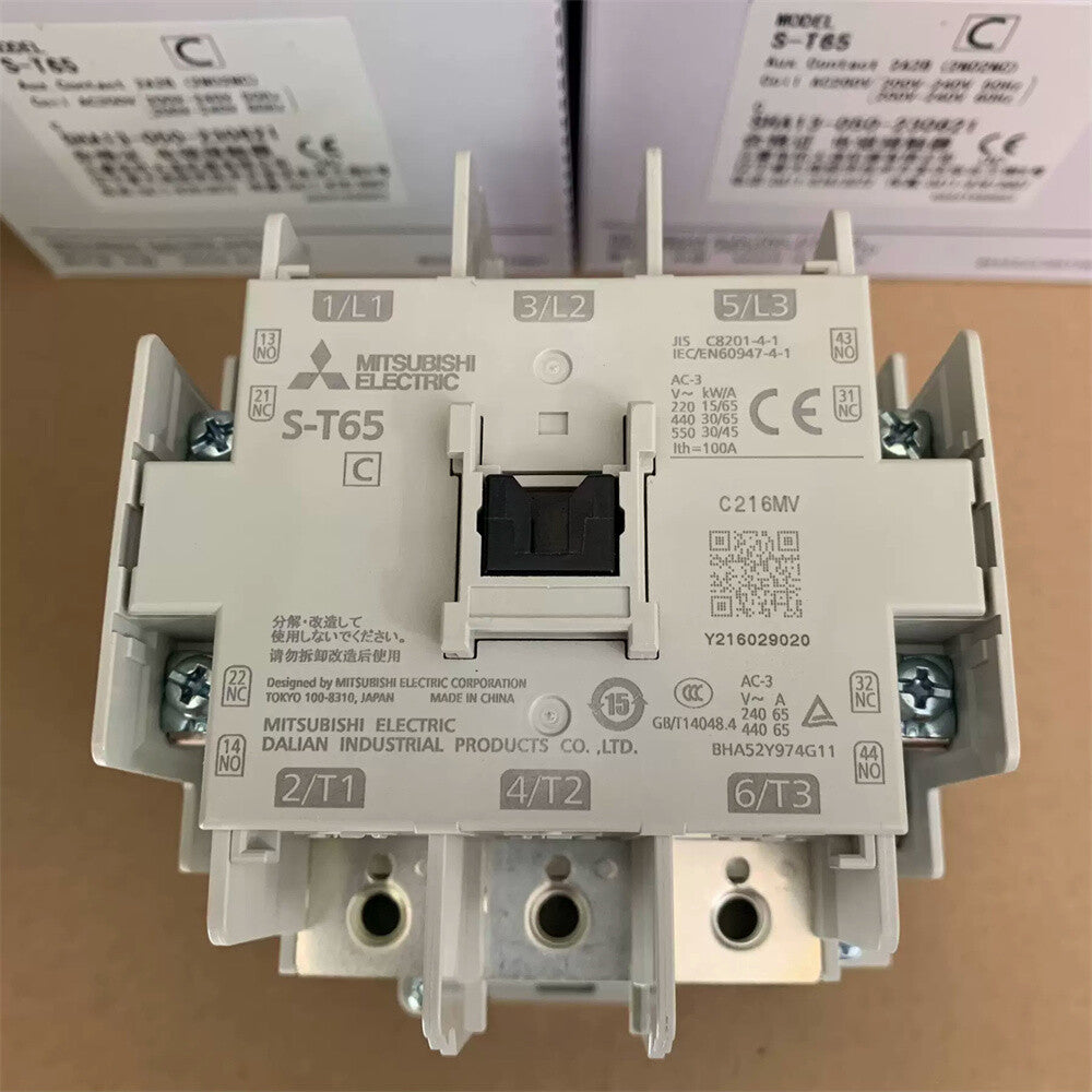 1/piece Mitsubishi AC Contactor S-T65 ST65 AC110V AC220V AC380V replaces S-N65