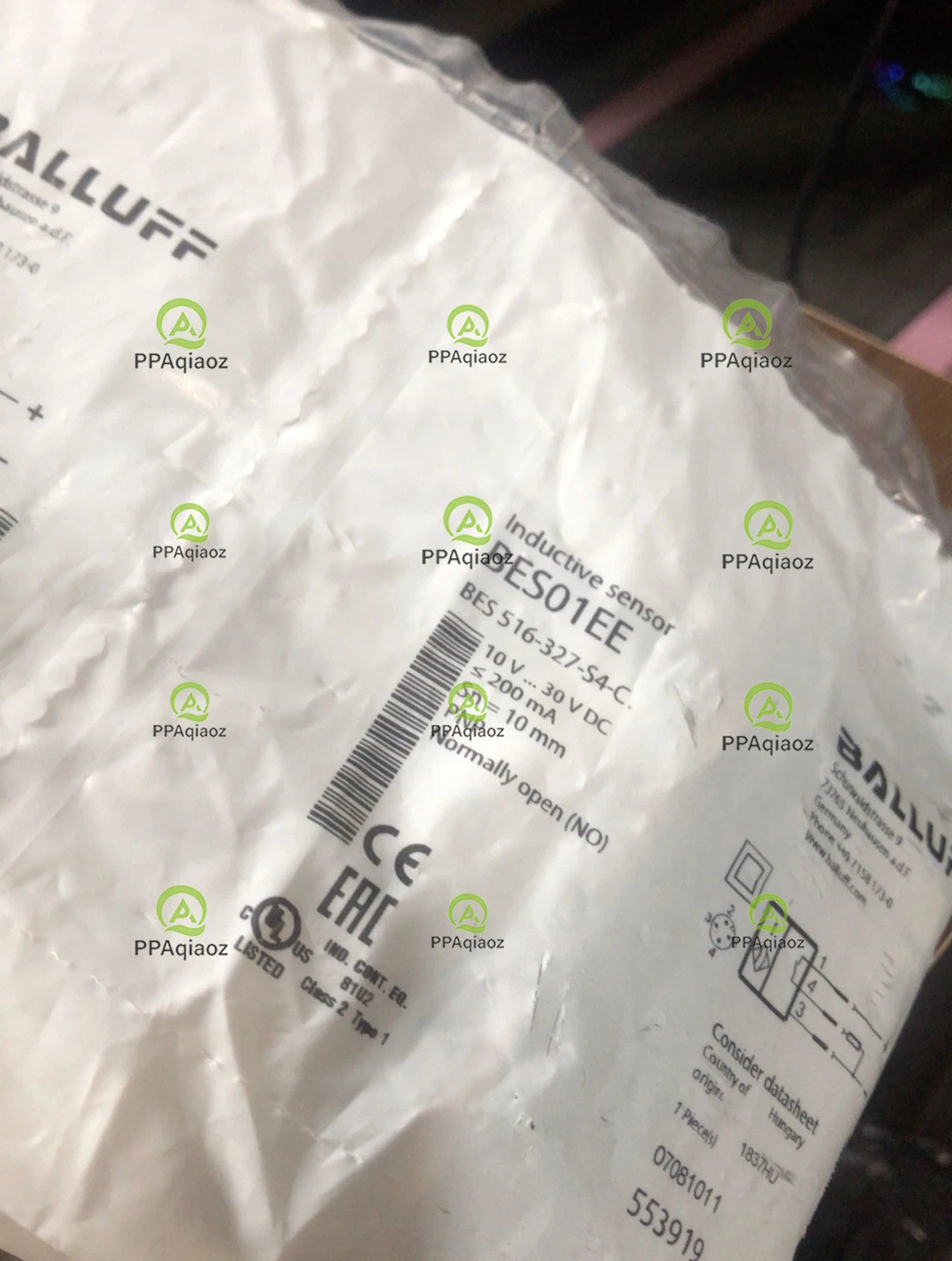 1Pcs  BALLUFF BES 516-327-S4-C（BES01EE) sensor Fast delivery