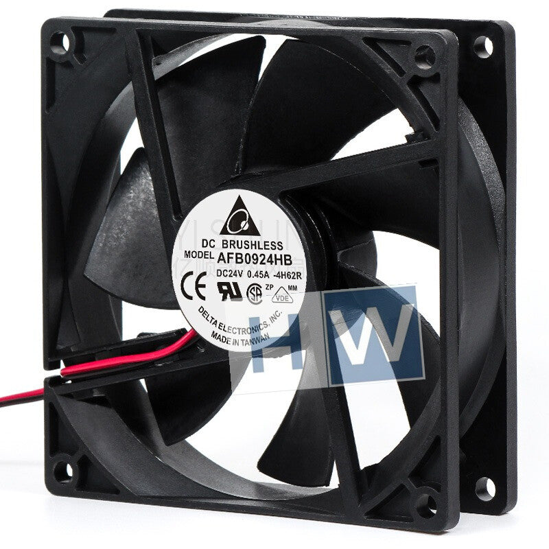 1PC Delta 2-wire 9CM 9020 24V 0.45A AFB0924HB Inverter Cooling Fan