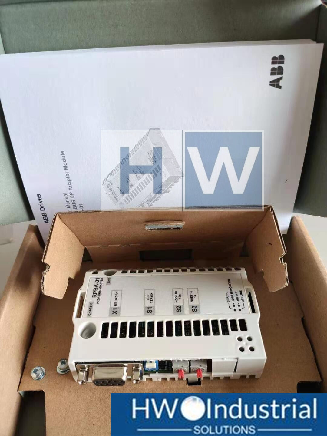 1PC RPBA-01 ABB Inverter DC Speed Regulator DP Communication Board