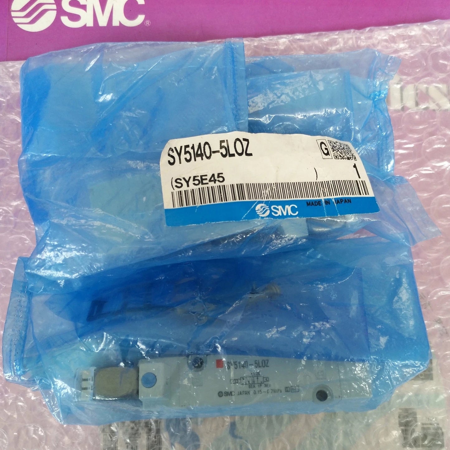 1PC  SMC SY5140-5LOZ Solenoid Valve SY5140-5LOZ Fast Shipping #P
