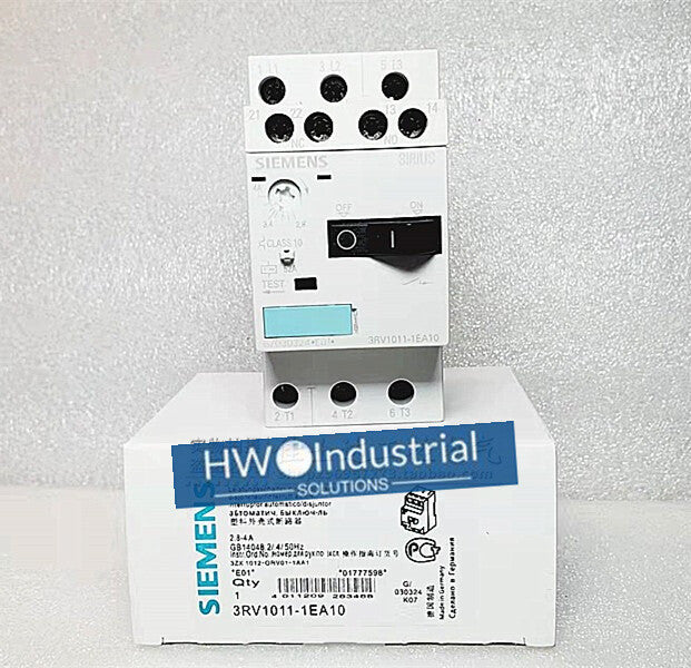 1pc  SIE-MENS Motor Circuit Breaker 3RV1011-1EA10 3RV1011-1EA10 2.8-4A