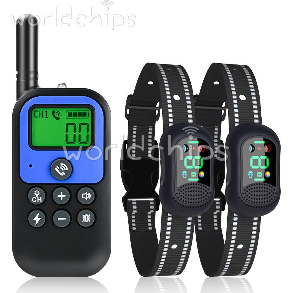 4900 FT Remote Dog Shock Training Collar Rechargeable Waterproof Pet Trainer