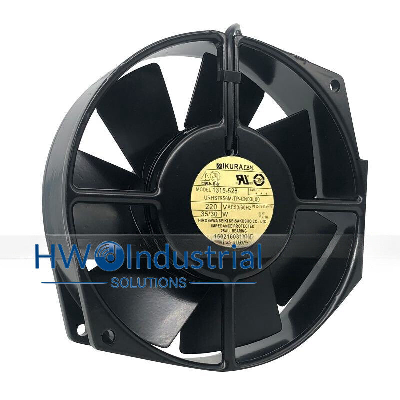1PC URHS7956M-TP-CN03L00 IKURA Fan 220v35/30W 1315-528 Cooling Fan