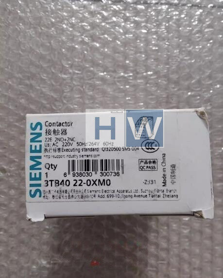 1Pc  SIE-MENS  3TB40 Contactor 3TB402-0XM0 AC220V