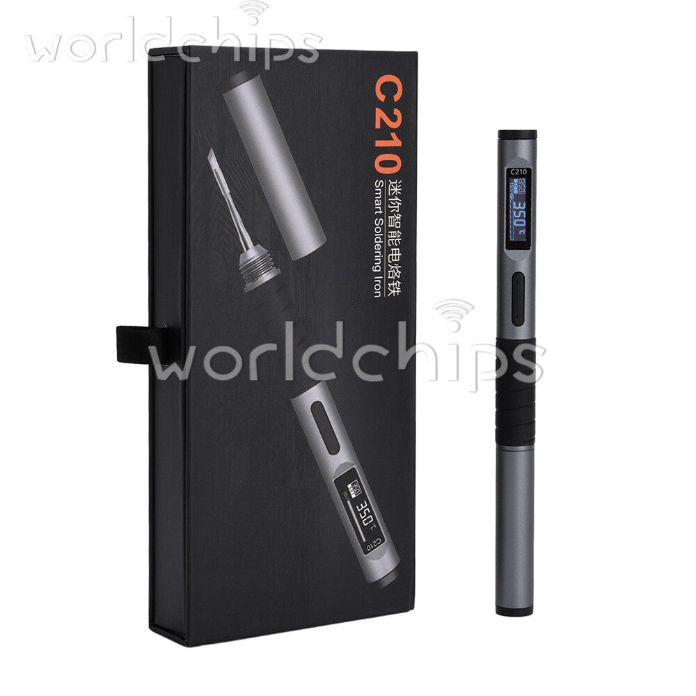 Portable Soldering Iron Pen Adjustable Temperature 100W Fast Heat Digital Smart