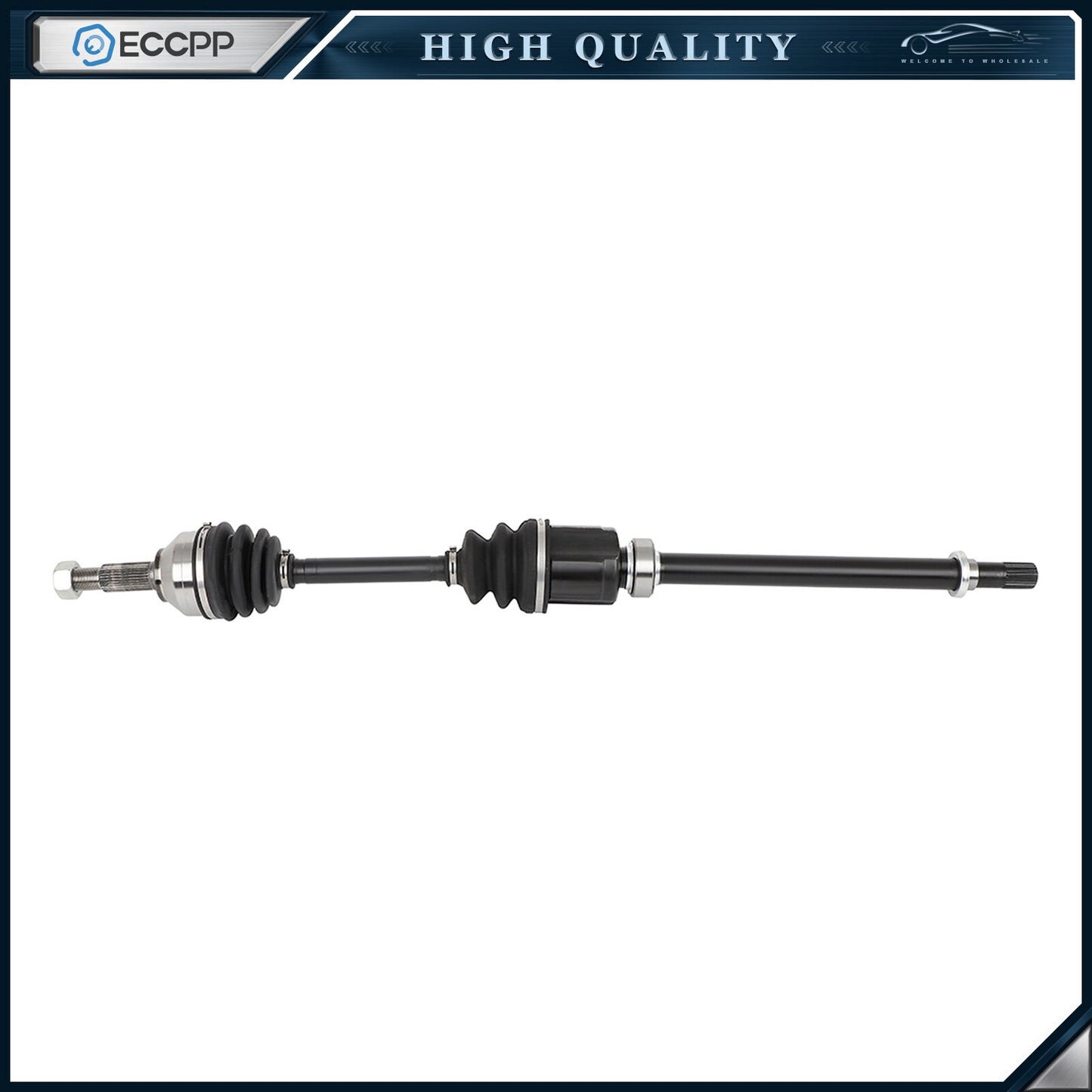 1X CV Axle + 1X Wheel Hub Bearing Front Right For Nissan Rogue 2.5L AWD 2008-13