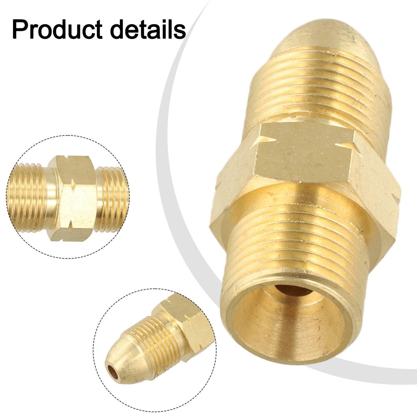 High Performance Acetylene Gas Cylinder to Regulator Adapter for CGA Standards