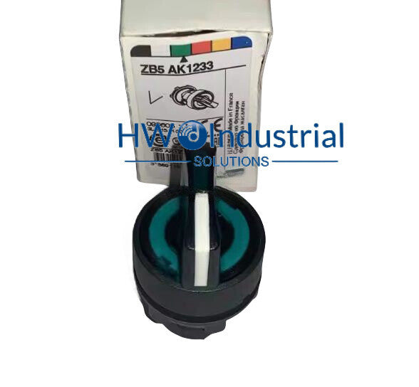 1PC Green Luminous Selector Switch Button ZB5AK1233 Two-gear Self-locking