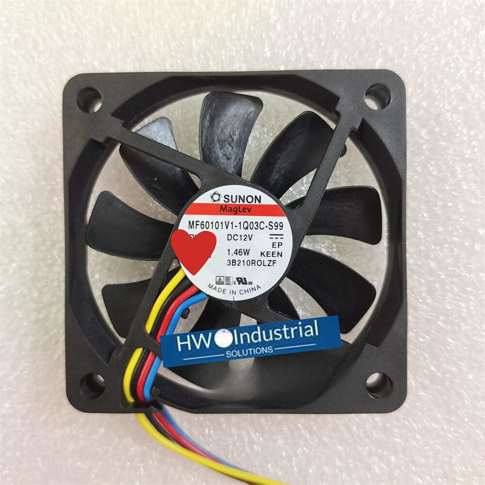 1/piece SUNON 6CM MF60101V1-1Q03C-S99 12V 1.46W PWM Speed Control Cooling Fan