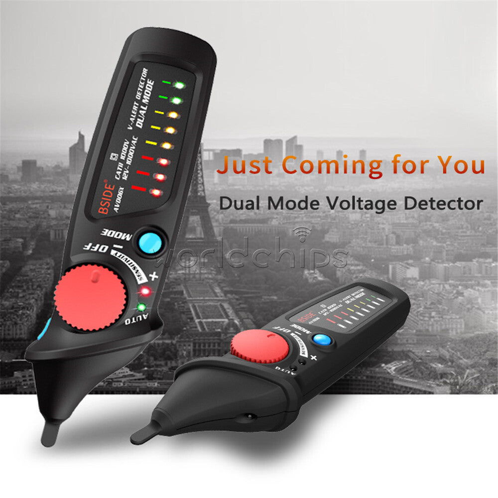 Non-Contact Voltage Detector Indicator AVD06 Pencil Live/phase wire NCV Tester