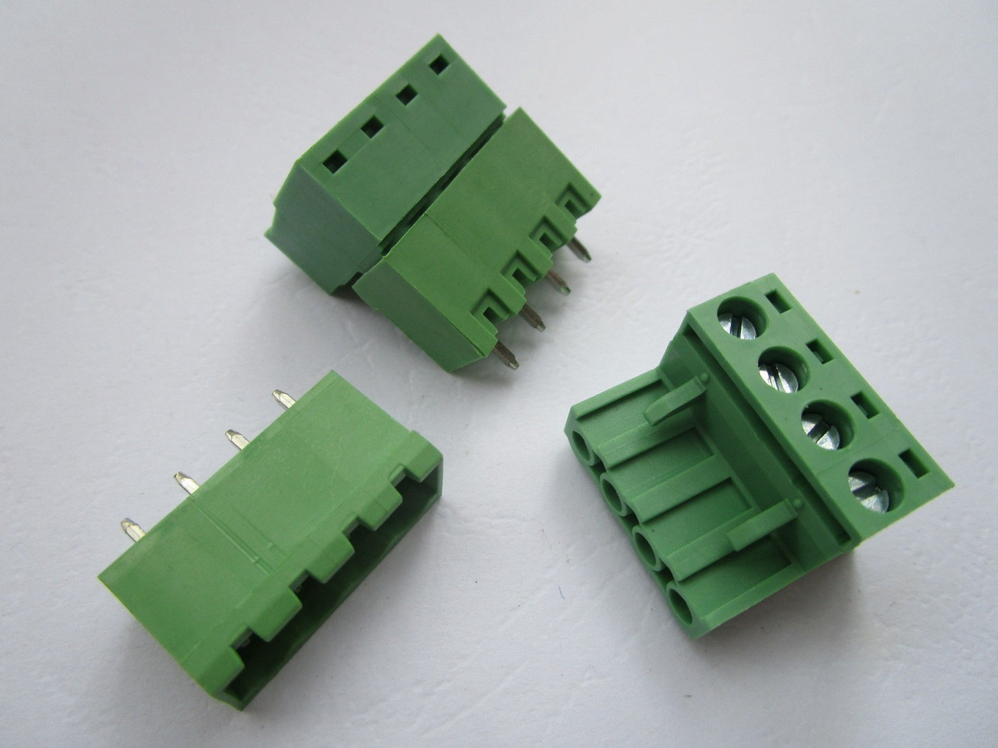 30 pcs Close Straight 4pin 5.08mm Screw Terminal Block Connector Pluggbale Type