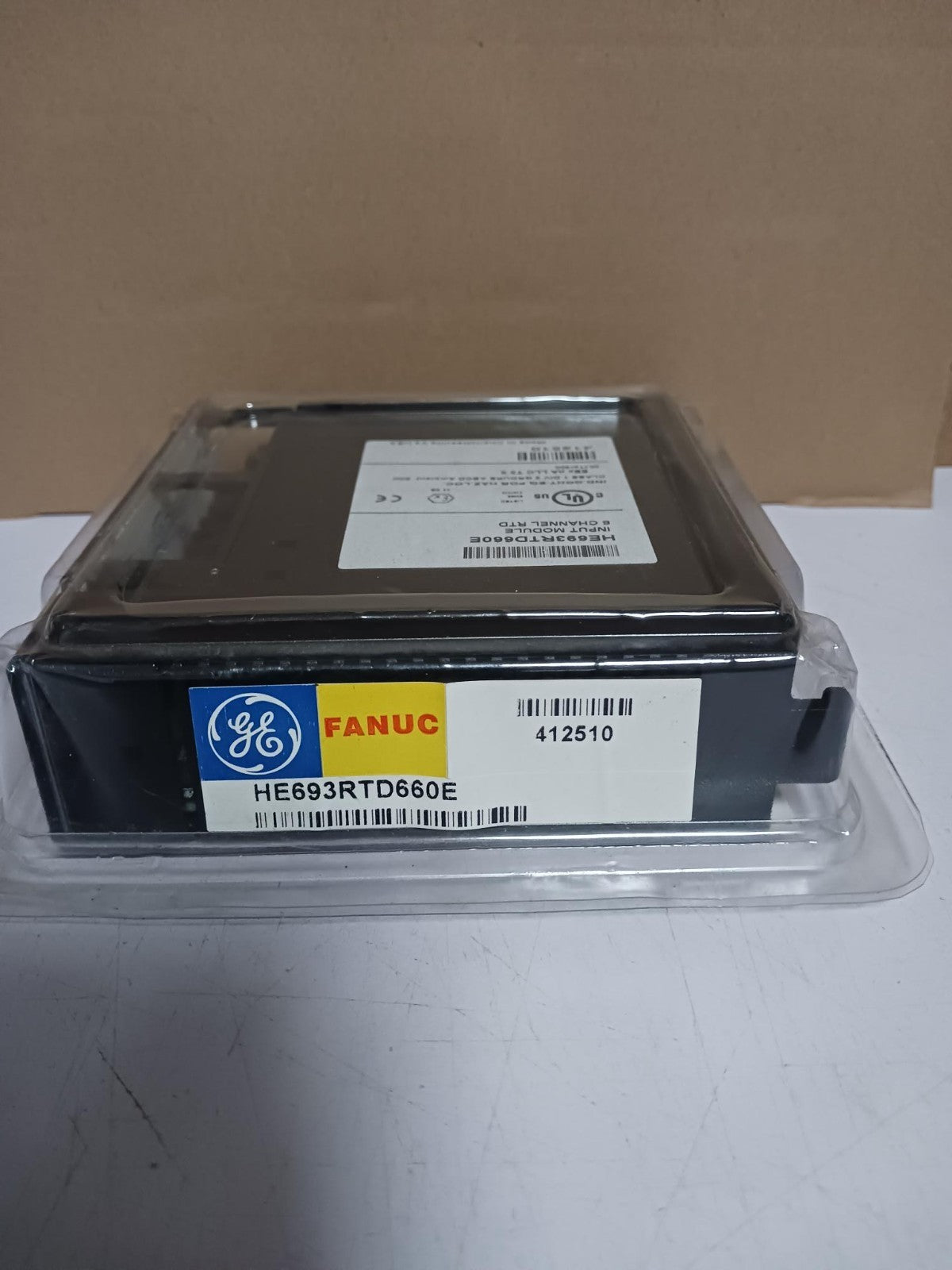 GE FANUC HE693RTD660E INPUT MODULE 6 channel RTD "Never , Mint" free ship