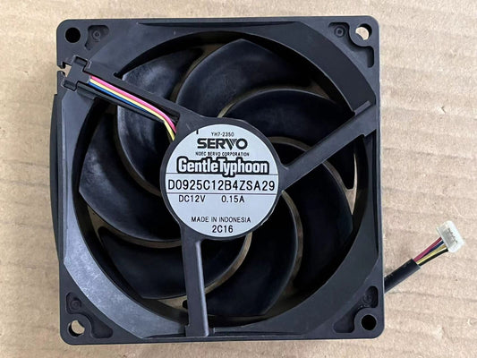 SERVO 9025 D0925C12B4ZSA29 DC12V 0.15A 9CM ultra quiet cooling fan