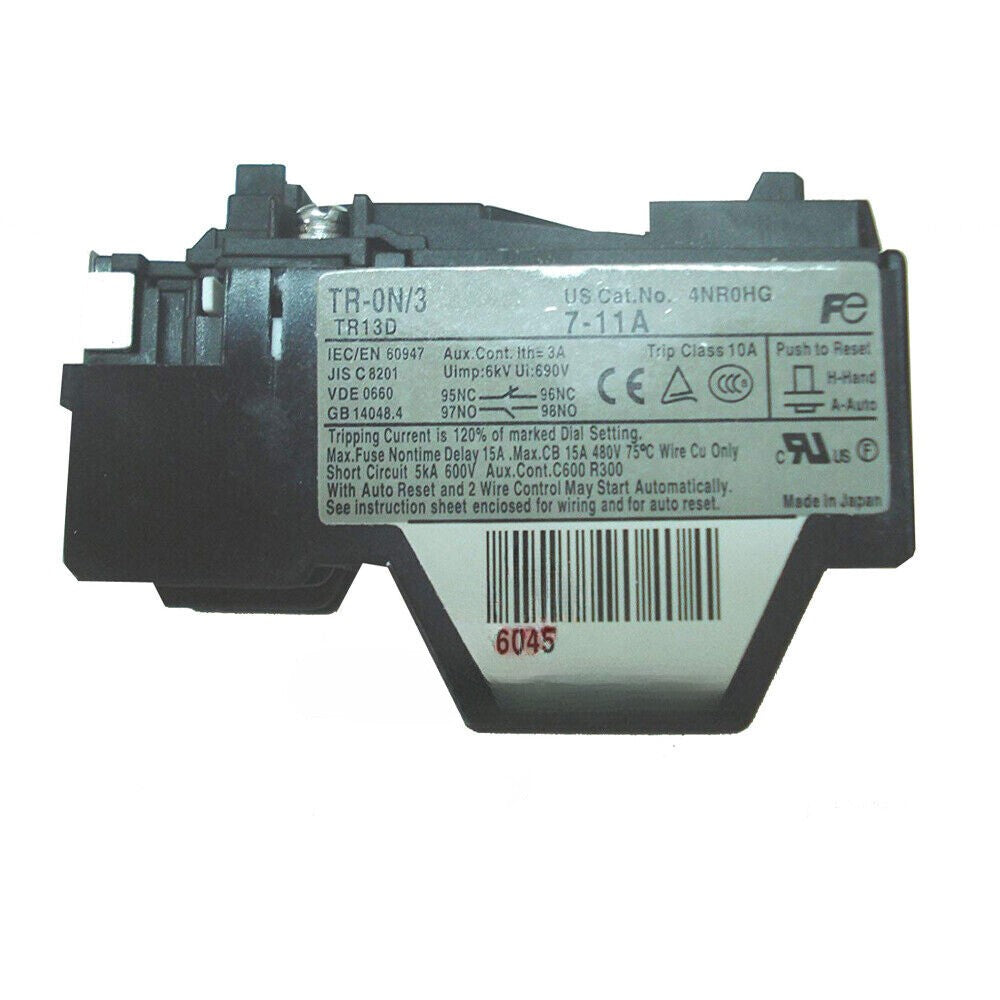 FUJI TR-0N/3 5-8A Thermal Overload Relay