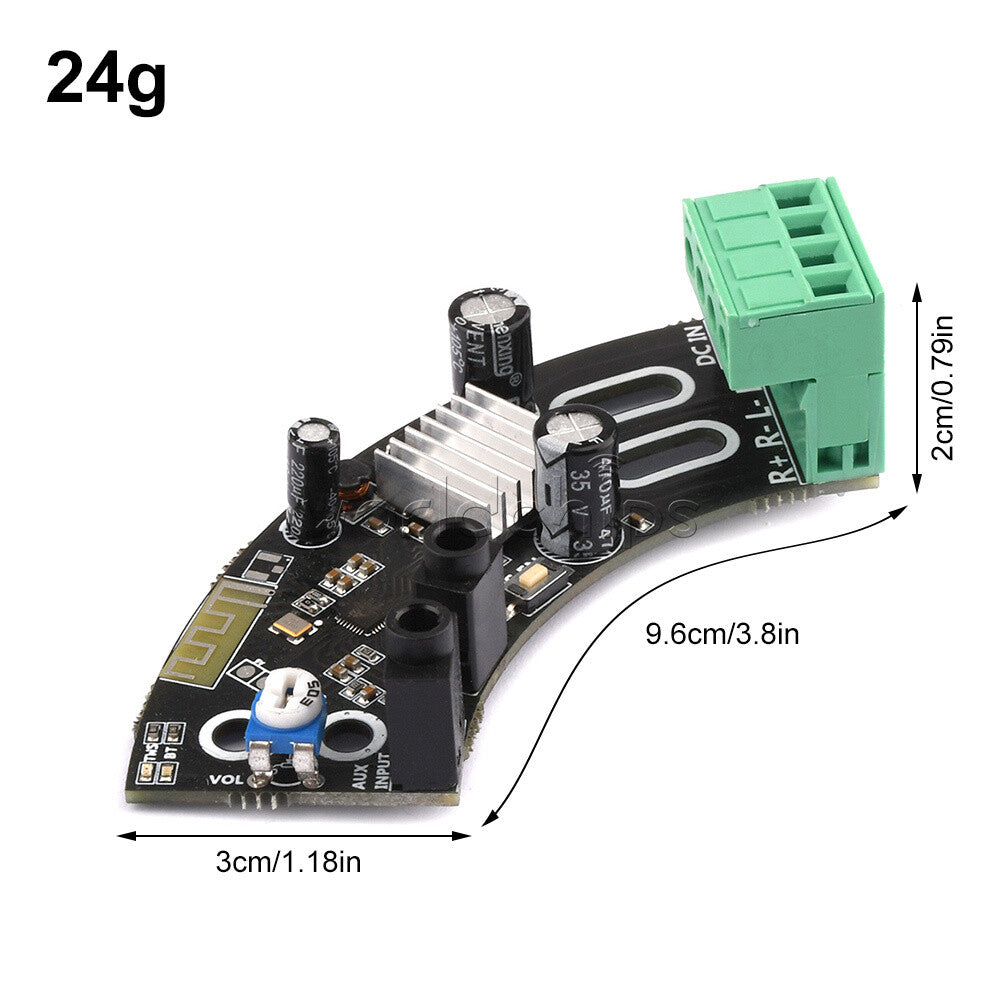 DC9-24V Bluetooth Amplifier Board Ceiling Speaker DIY Power Amplifier Module 6Ω