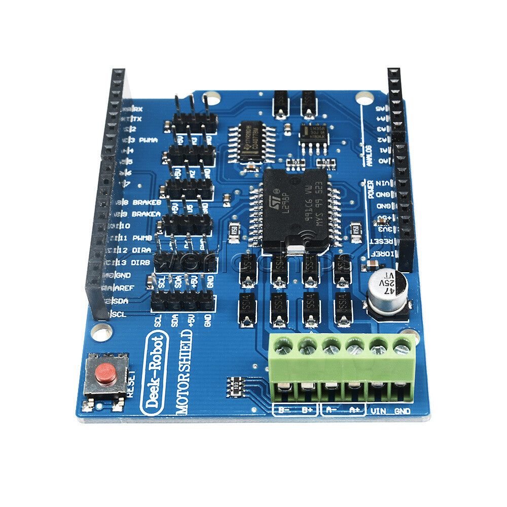 2PCS L298P Shield R3 Motor Driver Module H-Bridge dual way For Arduino UNO 2560