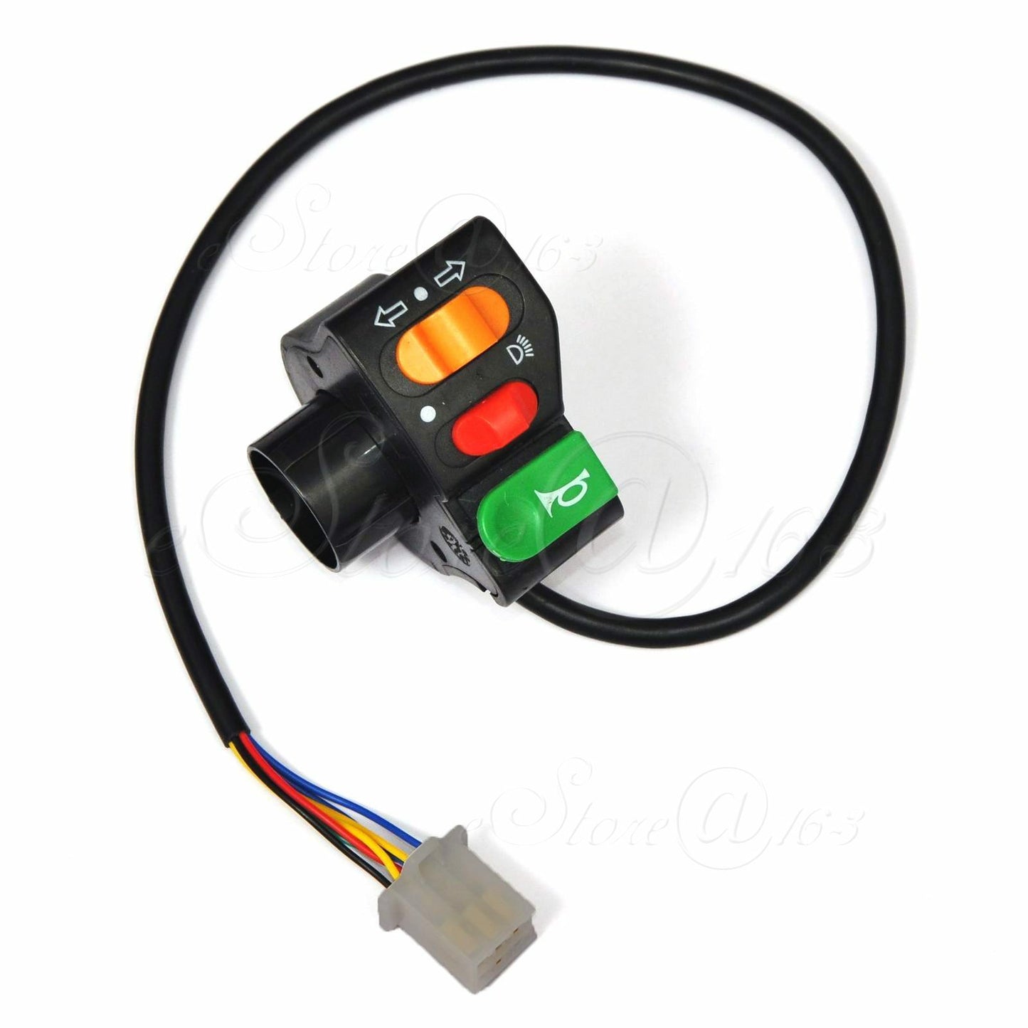 3in1 7/8" Φ22mm Handlebar Headlight/Turn Light/Horn Switch -Motor e-Bike Repair