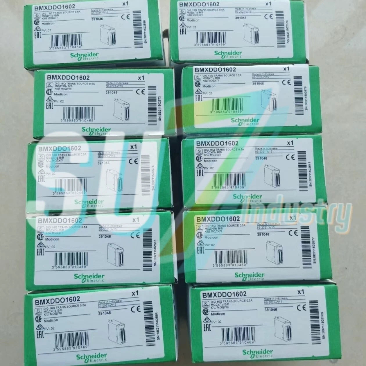 Schneider BMXDDO1602 PLC Module # 1pcs    In Box