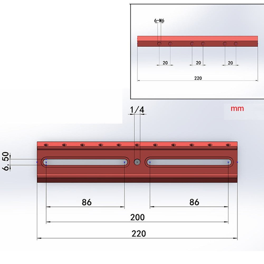 Finderscope Base for Astronomical Telescopes with Adjustable Dovetail Slot