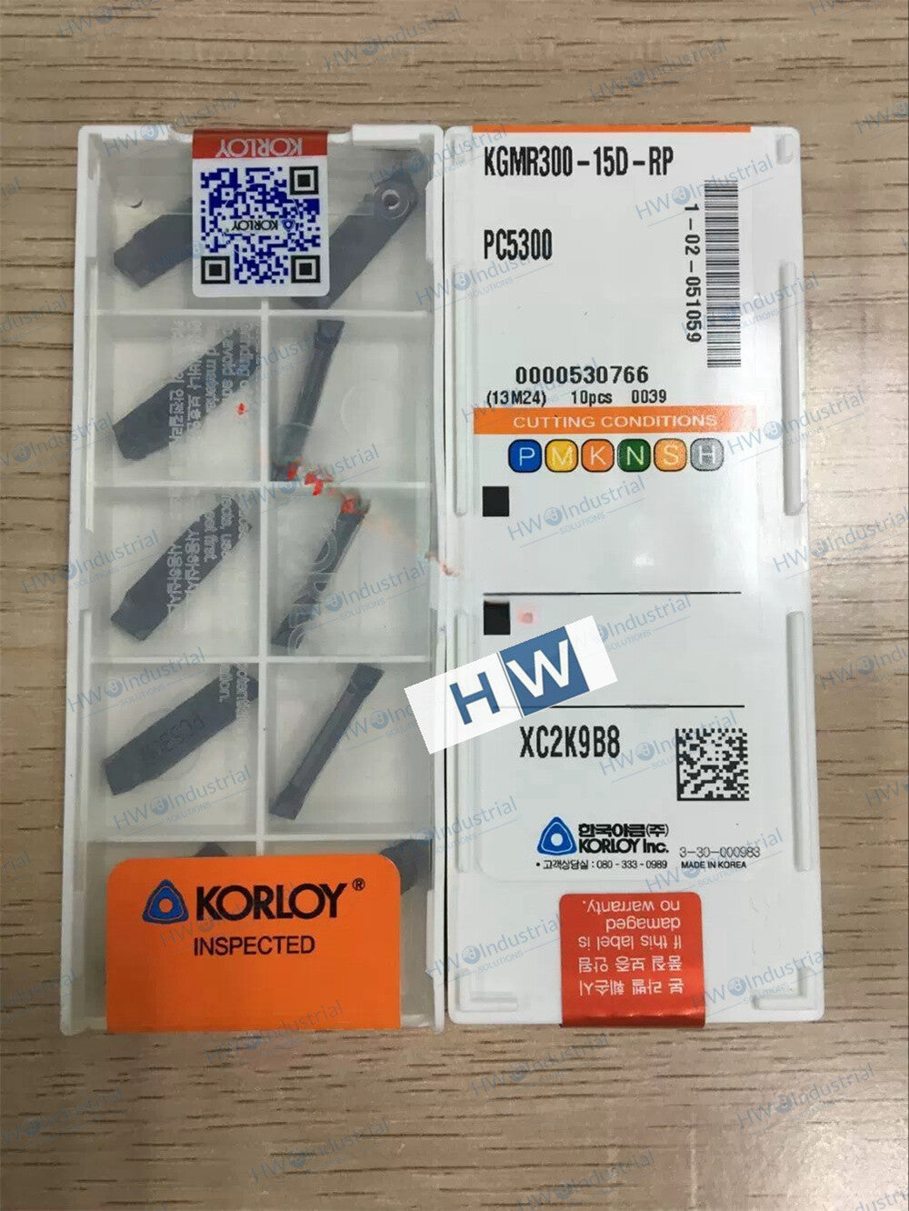 10piece/Box PC5300 KGMR300-15D-RP KORLOY Slotting Cutting Blade