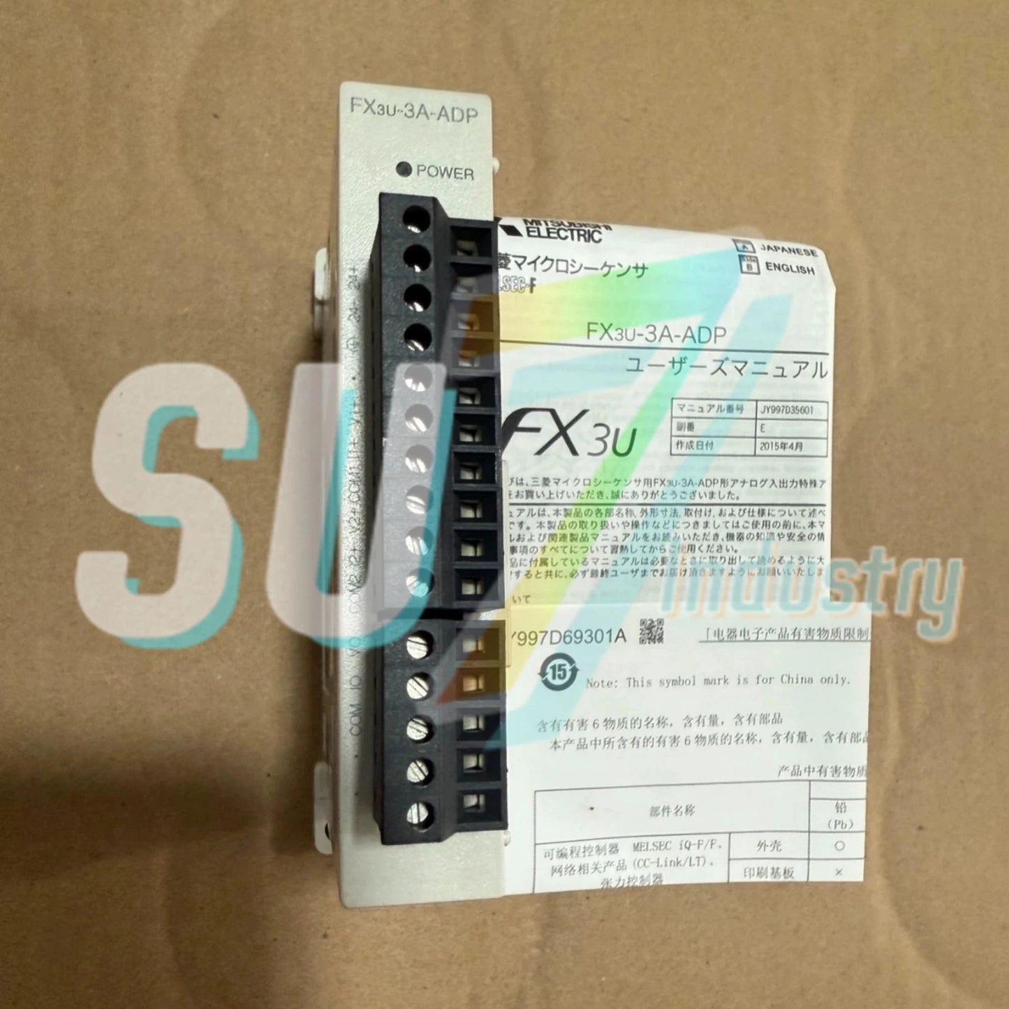 Mitsubishi FX3U-3A-ADP PLC module FX3U3AADP#1pcs