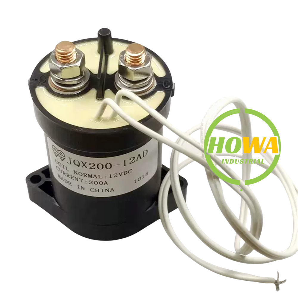 1/piece  High Voltage DC Contactor JQX200-12AD 12VDC 200A Automotive Relay