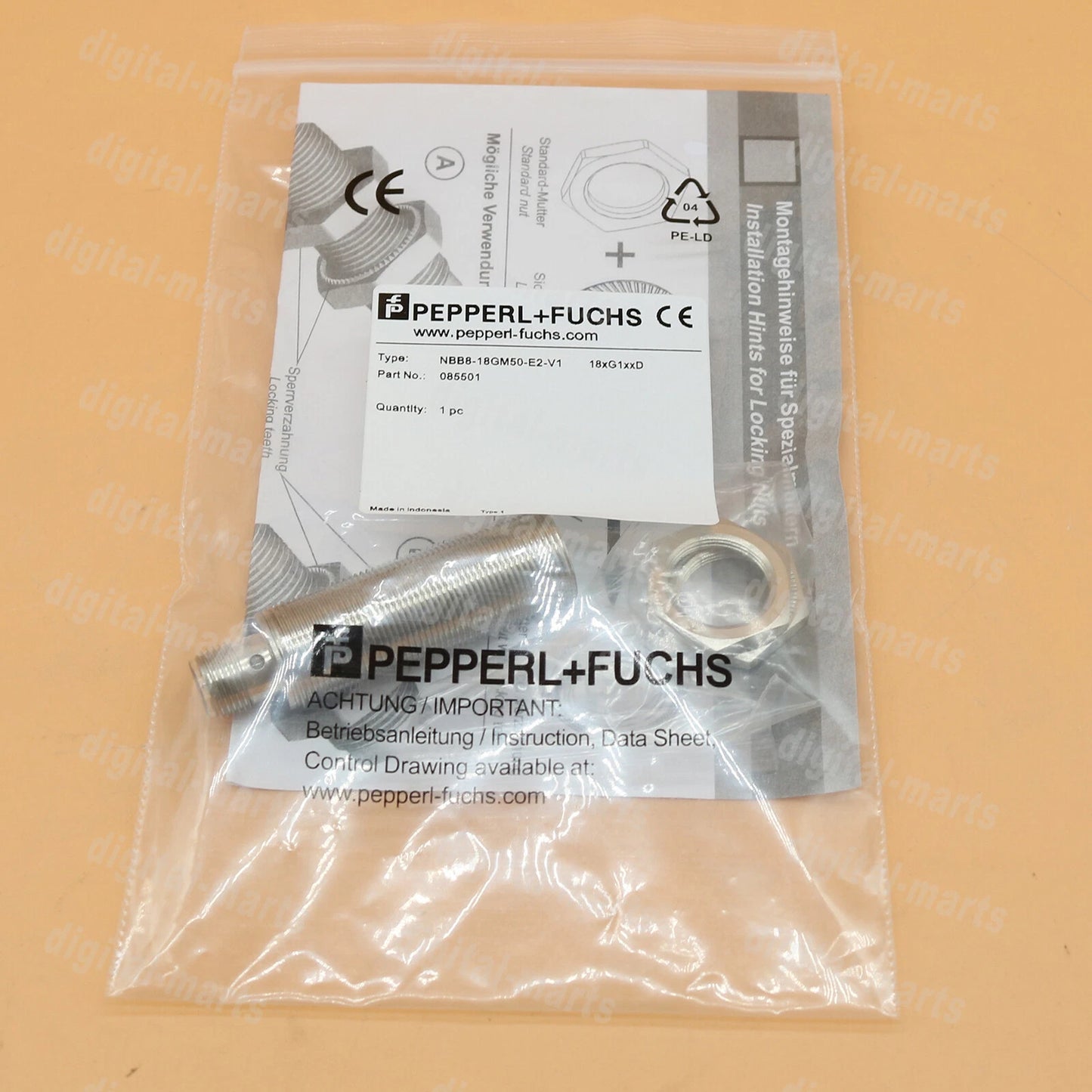 One For Pepperl+Fuchs  NBB8-18GM50-E2-V1 Sensor Free Shipping #P