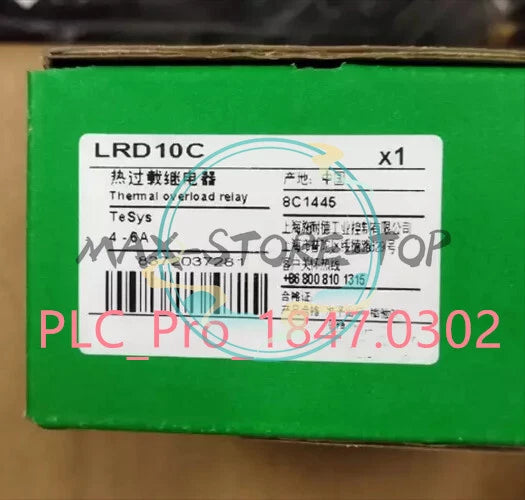 LRD10C 1PCS   Schneider LRD10C thermal overload relay Fast delivery