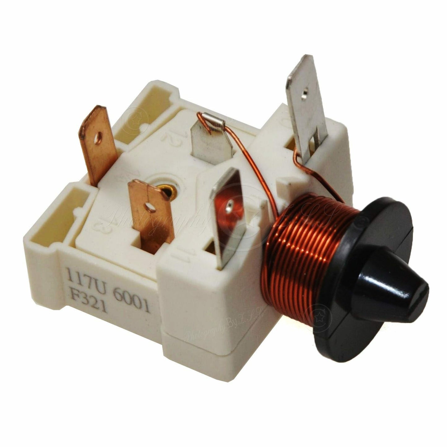 Refrigerator Freezer Coil Start Relay For Danfoss SECOP Fridge Repair -117U6001
