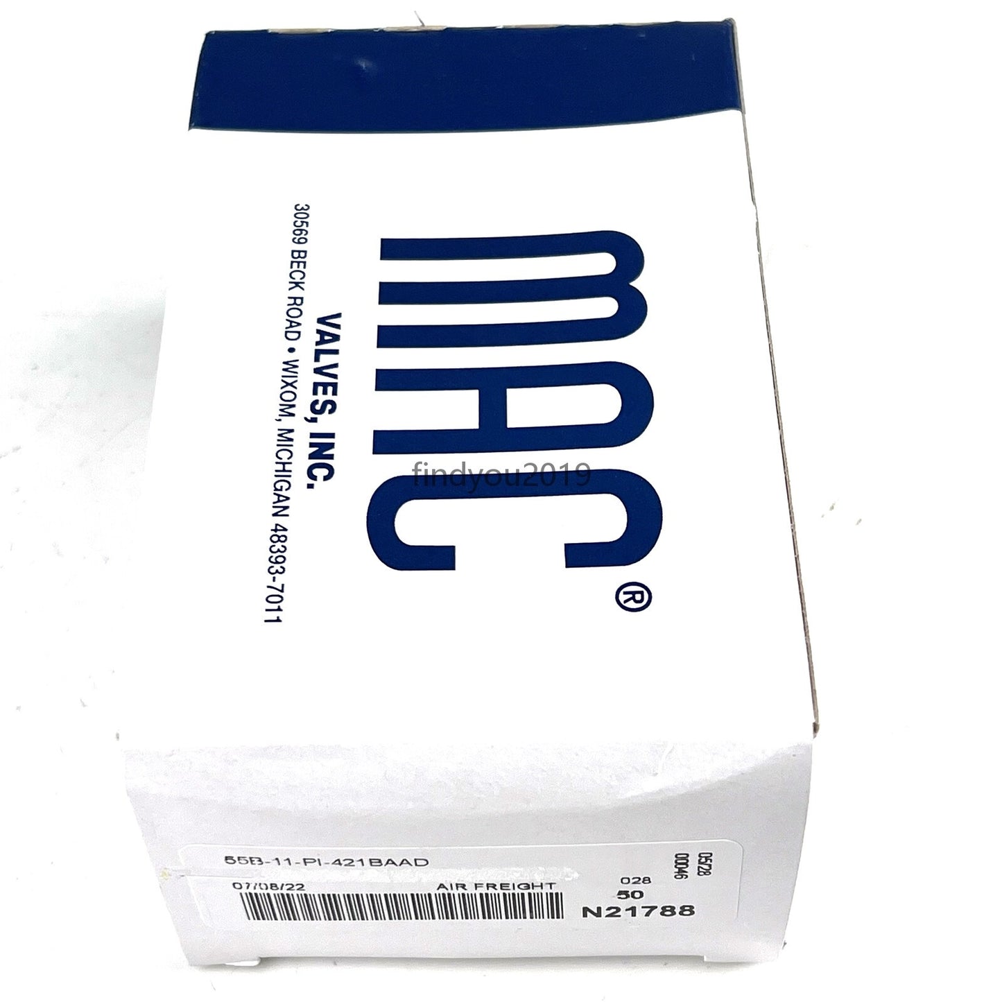 MAC 55B-11-PI-421BAAD 55B-11-PI-421-BAAD Solenoid Valve Free shipping