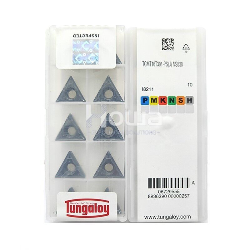 Tungaloy TCMT16T304-PS NS530 Cermet Inserts CNC Turning Blade 10PCS/Box