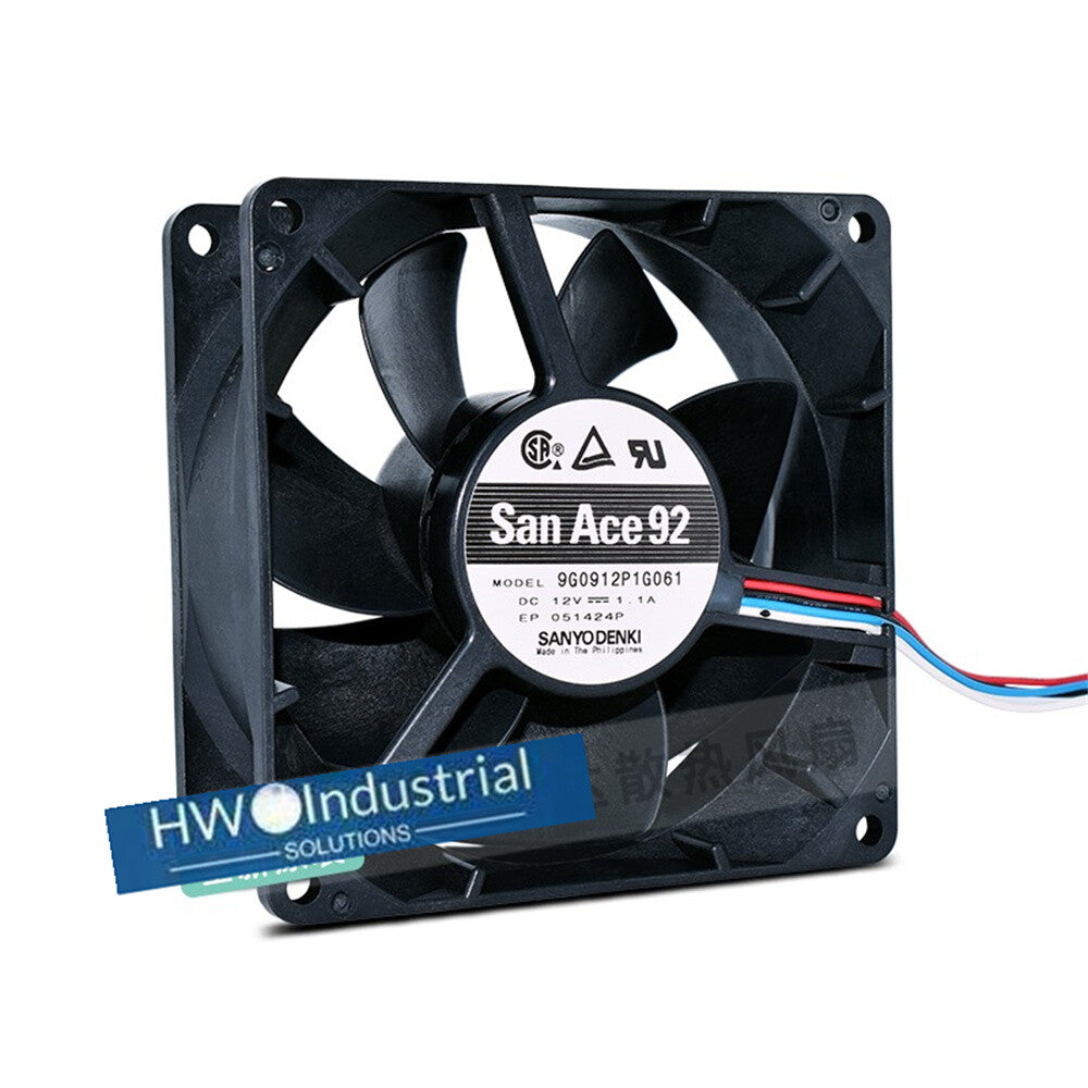 1/piece SANYO 9G0912P1G061 12V 1.1A 9238 9cm Automotive Supercharged Violent Fan