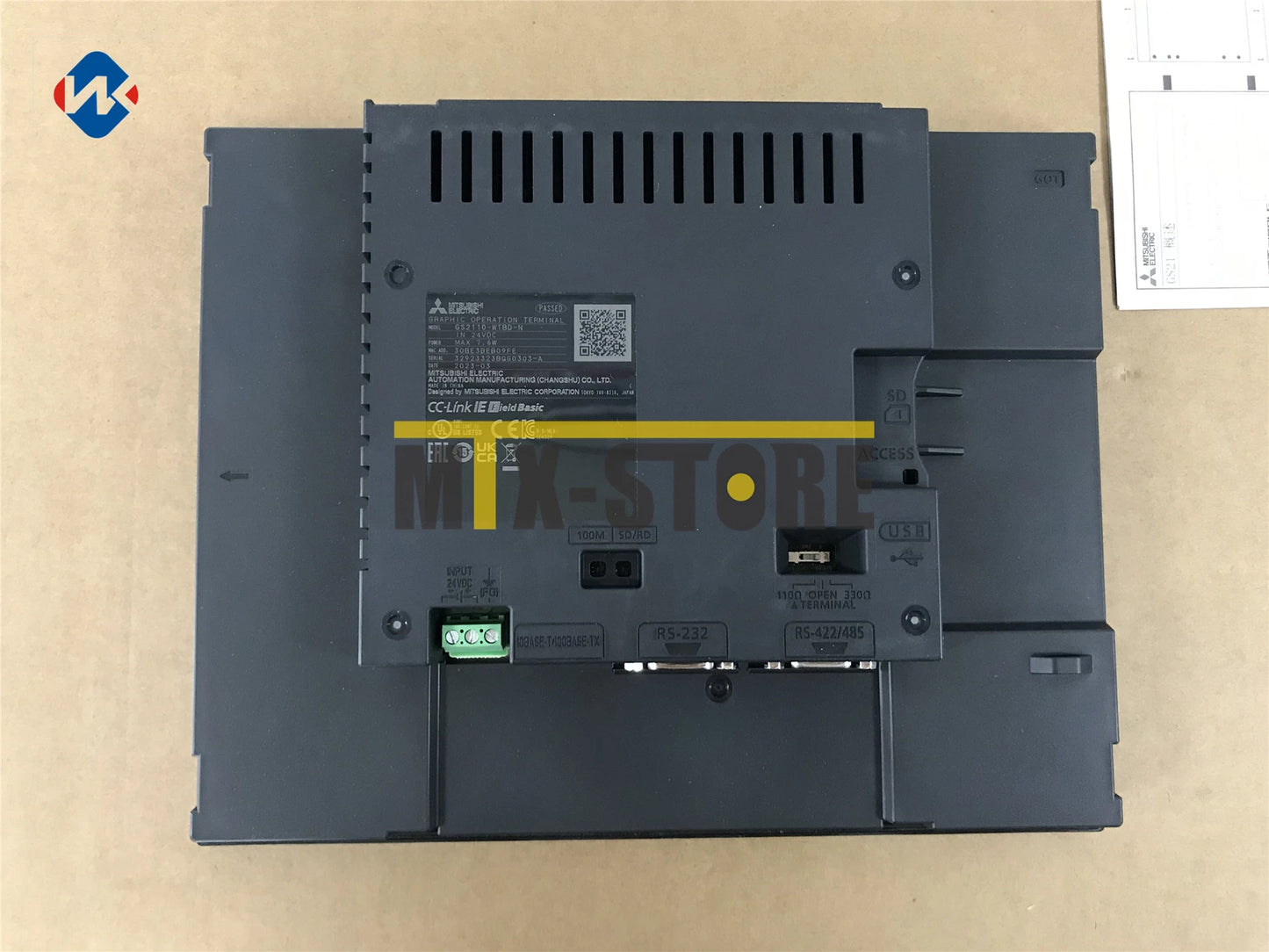 1pcs   Mitsubishi HMI GS2110-WTBD-N replace GS2110-WTBD #P