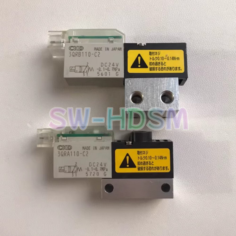 1PCS   FOR CKD Solenoid Valve 3QRA110-C2 DC24V Freight Free