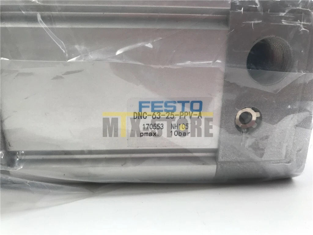 1PCS  Festo Standard Cylinder DNC-63-25-PPV-A 369198 #P