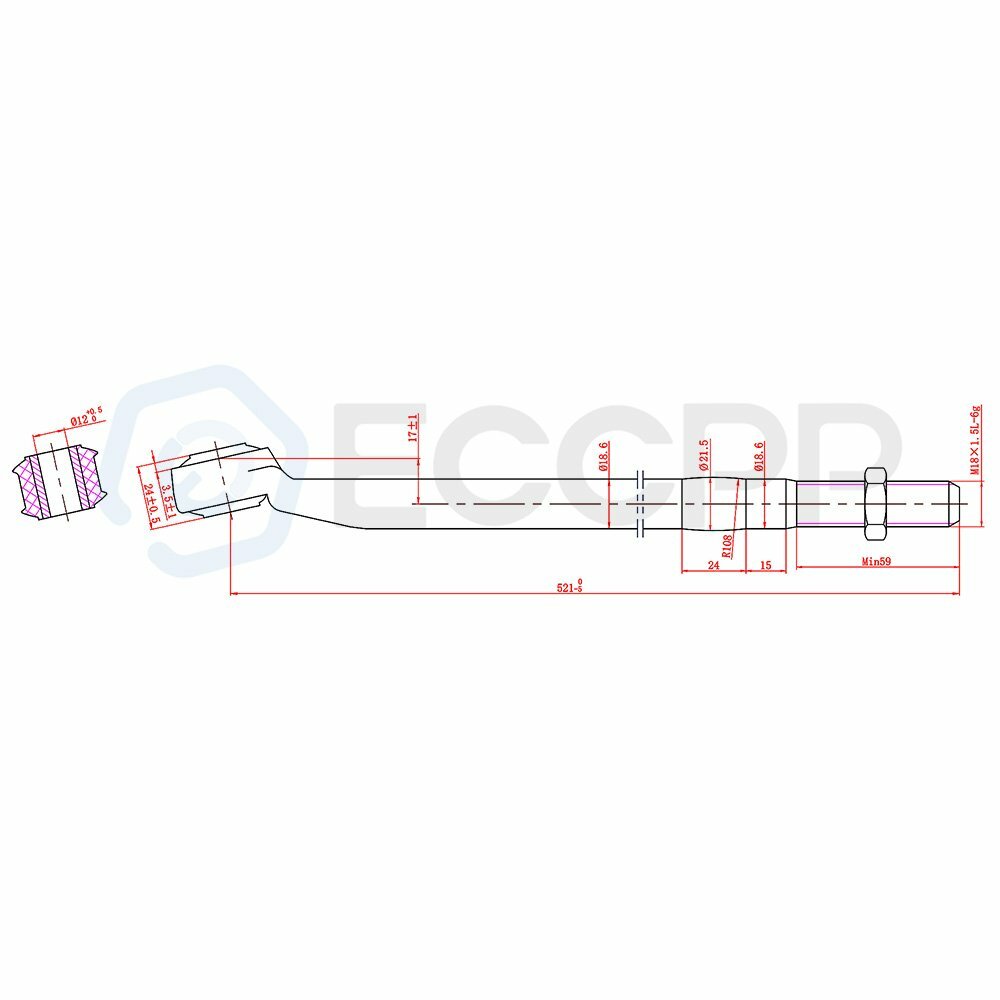 6pcs Inner & Outer Tie Rods Sway Bar End Links For 1993 -1997 Chrysler Concorde