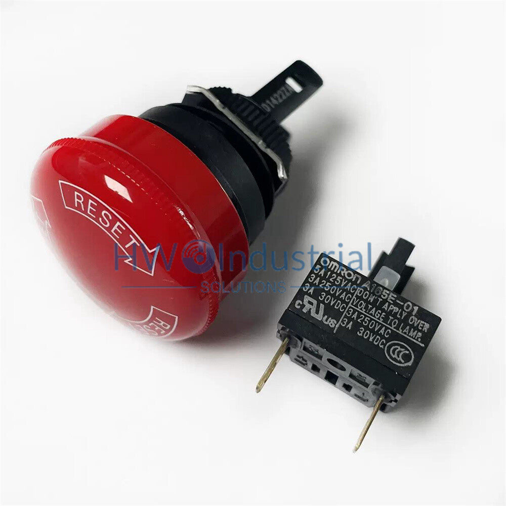 5 Piece/Box  OMRON Emergency Stop Switch A165E-S-01 A165ES01