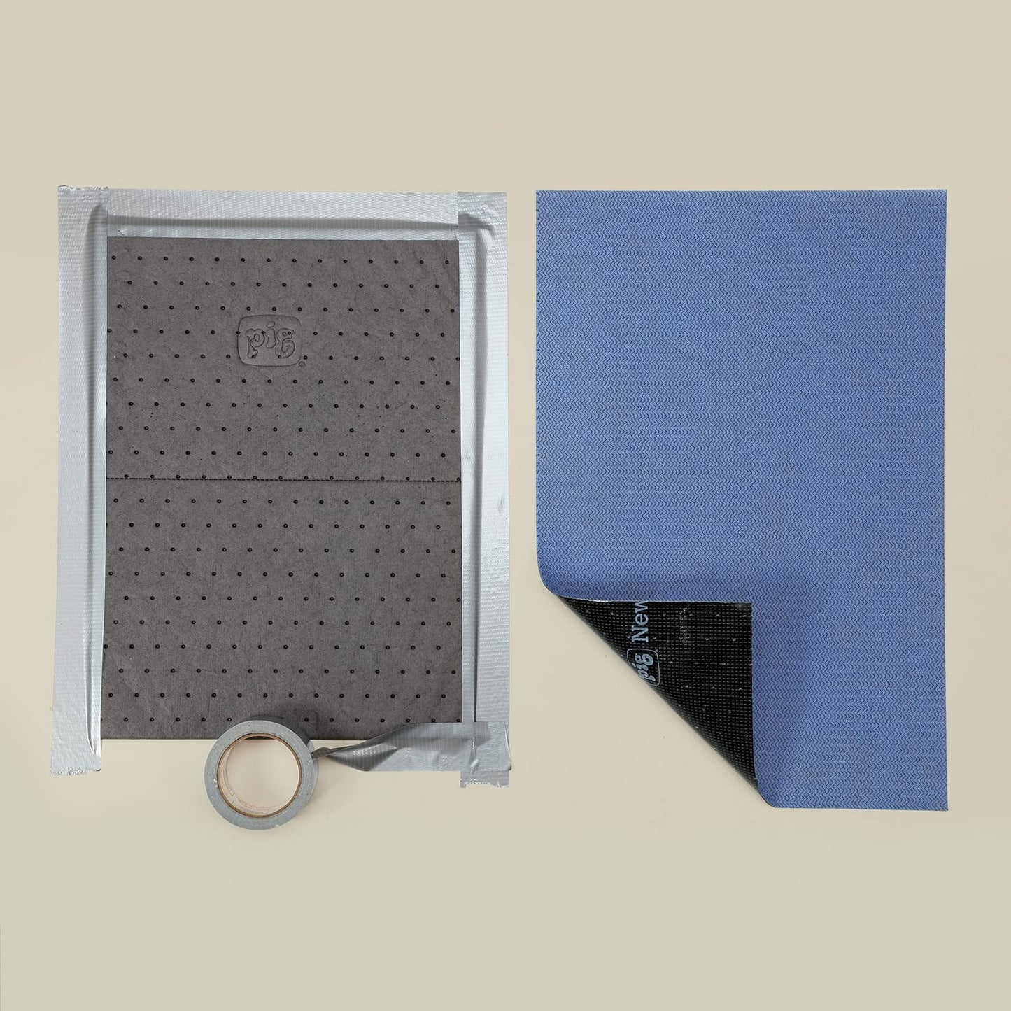 Absorbent Grippy Mat | (10) 16" X 24" Absorbent Mat Pads with Adhesive Backing |