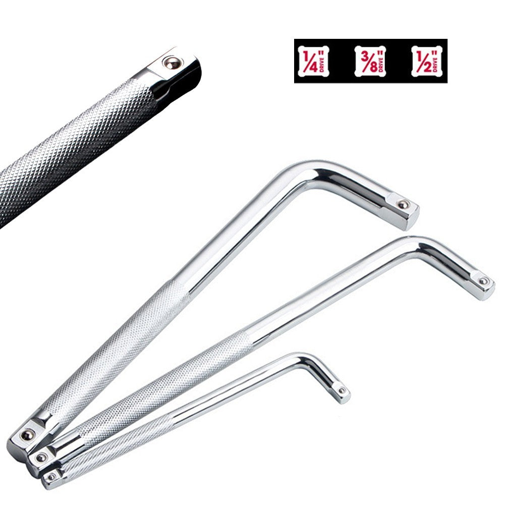 L Type Bent Bar 1/2\" 1/4\" 3/8\" Anti-slip Chrome Vanadium Steel Double End