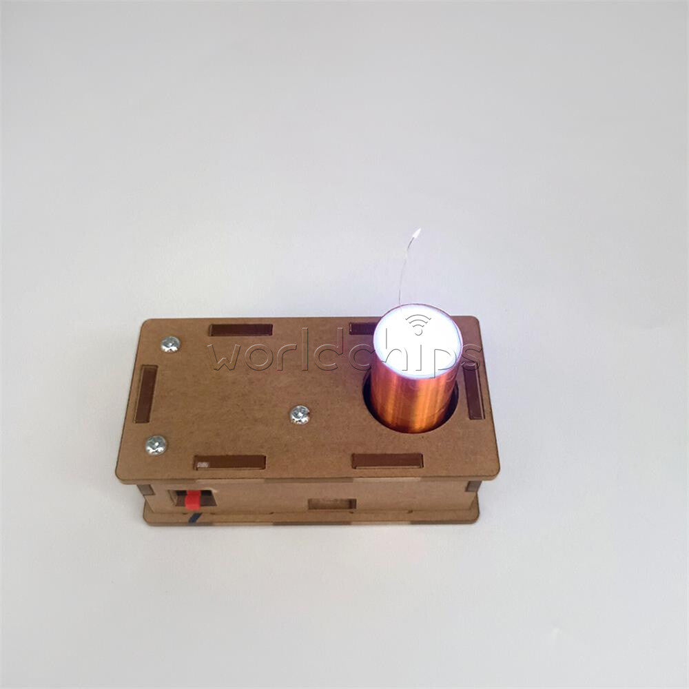 DIY Rechargeable Micro Tesla Coil Detector Electronic Anti Interference Tester