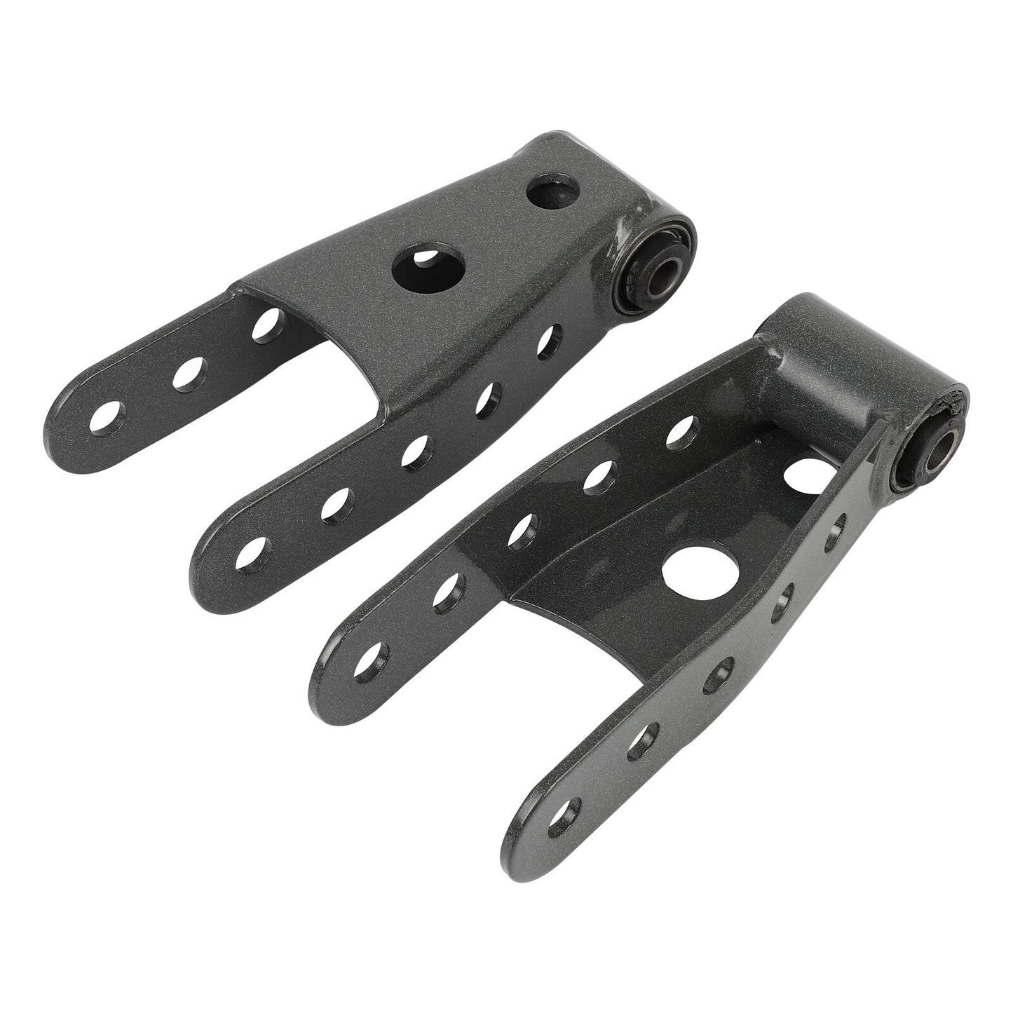Rear For 07-18 Chevrolet Silverado Sierra 1500 2"-3" Drop Shackles Lowering Kit