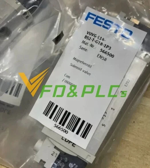 1PC  Festo VUVG-L14-B52-T-G18-1P3 566500 Solenoid Valve #P