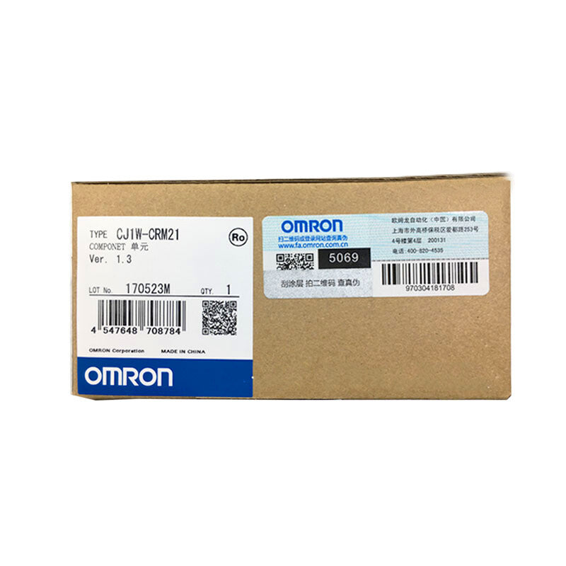 1PCS OMRON PLC Module CJ1W-CRM21 Automation Controls Unit in box