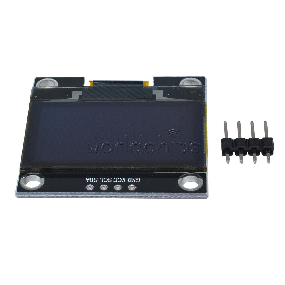 10x 1.3" 4PIN White OLED LCD Display Module IIC I2C Interface 128x64 For Arduino