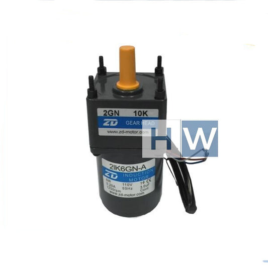 1pc  ZD AC Gearbox Motor 2IK6GN-A 2GN10K ( Express or
